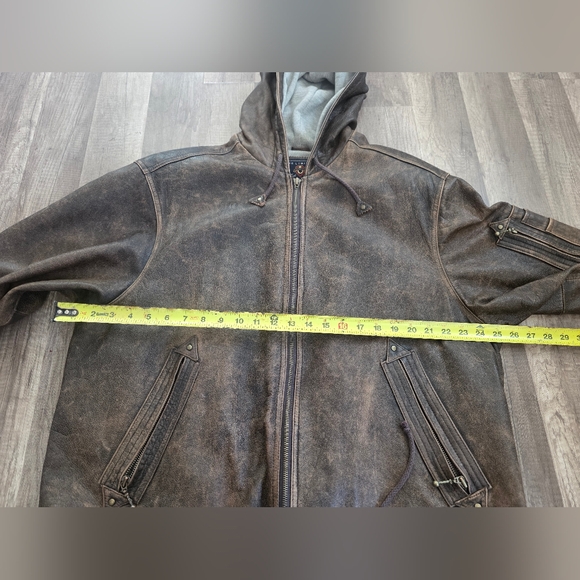 The Limited Hooded Leatger Pilot Jacket The Row Dolce Gabbana Mens L Grunge - Picture 12 of 13